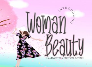 Woman Beauty Display Font