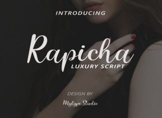 Rapicha Script Font
