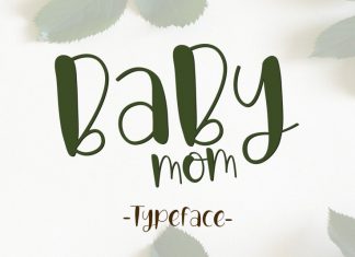 Babymom Script Font