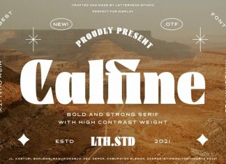 Calfine Serif Font