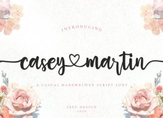 Casey Martin Script Font
