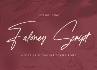 Faloney Script Font