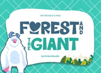Forest & The Giant Display Font