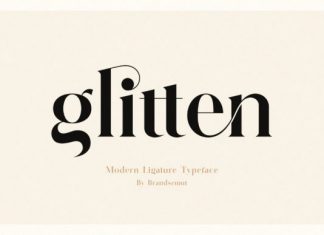 Glitten Serif Font
