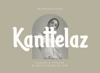 Kanttelaz Display Font