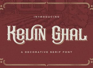 Kevin Ghal Display Font