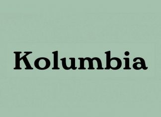 Kolumbia Serif Font