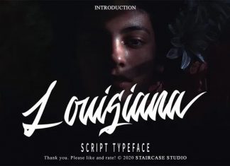 Louisiana Script Font