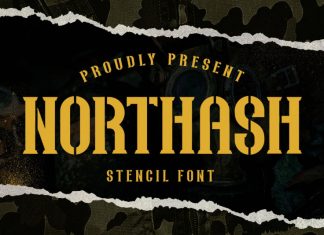 Northash Display Font