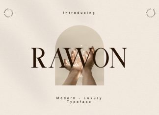 Rawon Serif Font