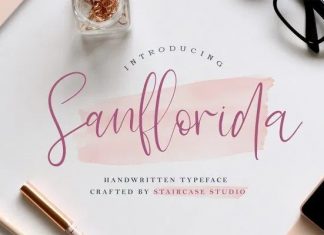 Sanflorida Script Font