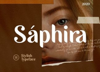 Saphira Sans Serif Font