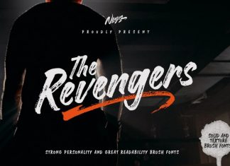 The Revengers Brush Font