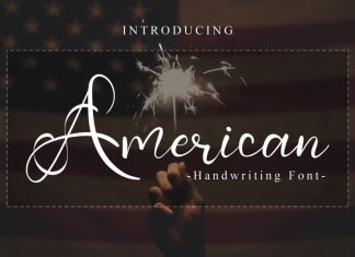 American Script Font