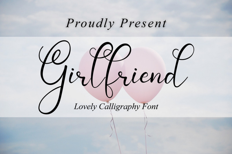 Girl Friend Script Font