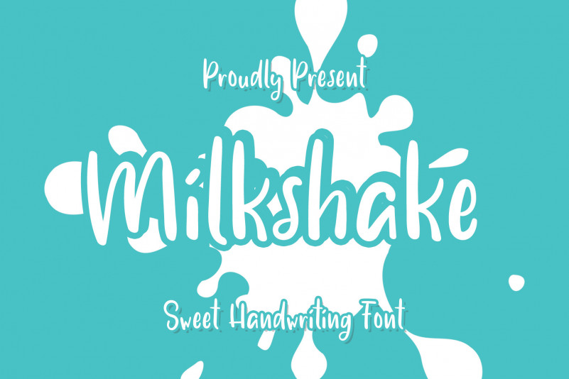 milkshake font family free download