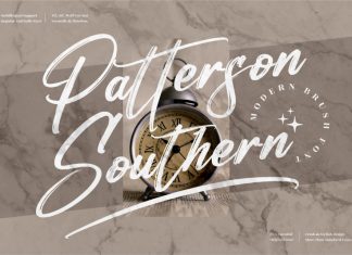 Patterson Southern Brush Font