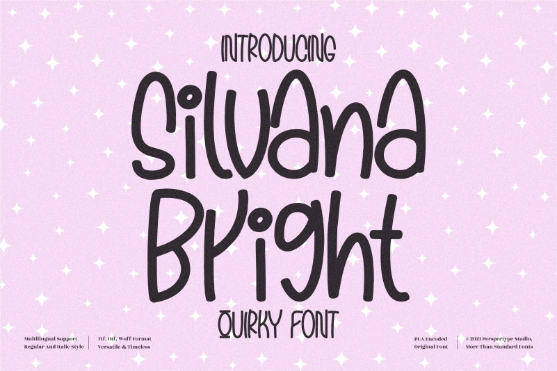 Silvana Bright Display Font