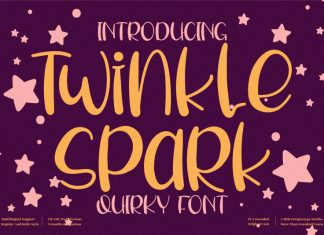 Twinkle Spark Script Font