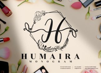 Humaira Monogram Display Font