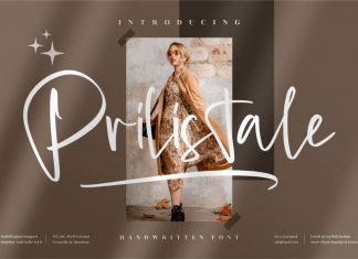 Prilistale Script Font
