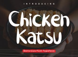 Chicken Katsu Display Font