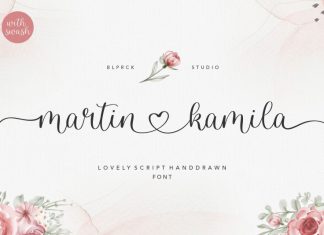 Martin Kamila Script Font
