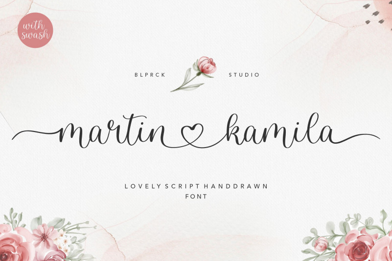 Martin Kamila Script Font