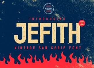 Jefith Display Font