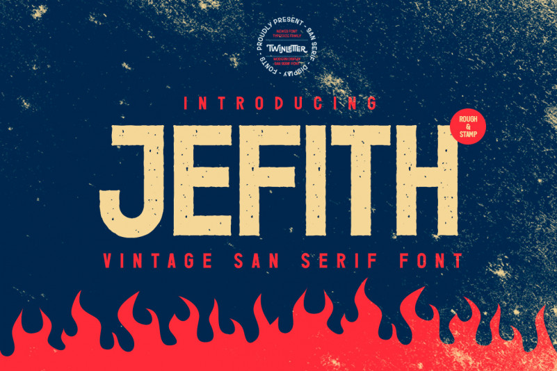 Jefith Display Font
