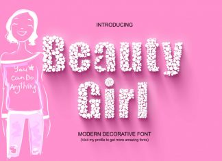 Beauty Girl Display Font