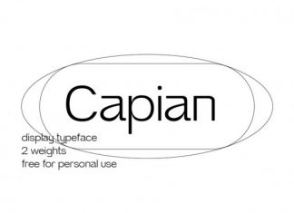 Capian Sans Serif Font