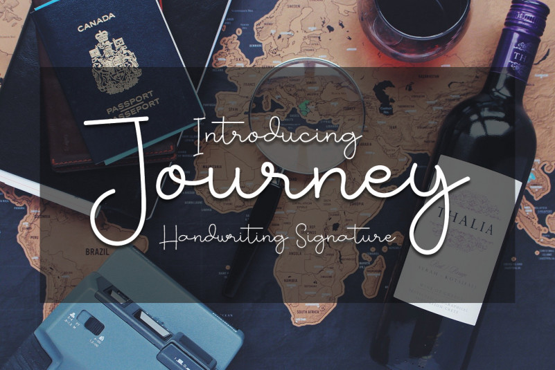 Journey Handwritten Font