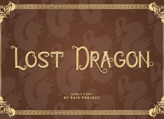 Lost Dragon Display Font