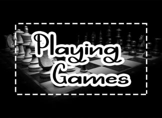 Playing Games Script Font