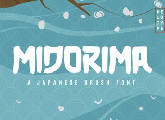 Midorima Brush Font