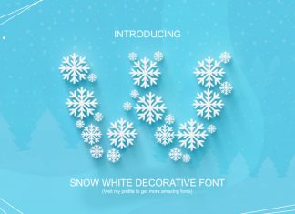 Snow White Display Font