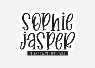 Sophie Jasper Display Font