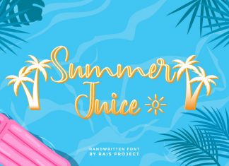 Summer Juice Script Font