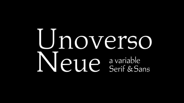 Unoverso Neue Serif Font