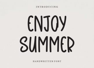 Enjoy Summer Display Font