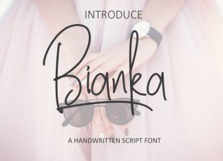 Bianka Handwritten Font