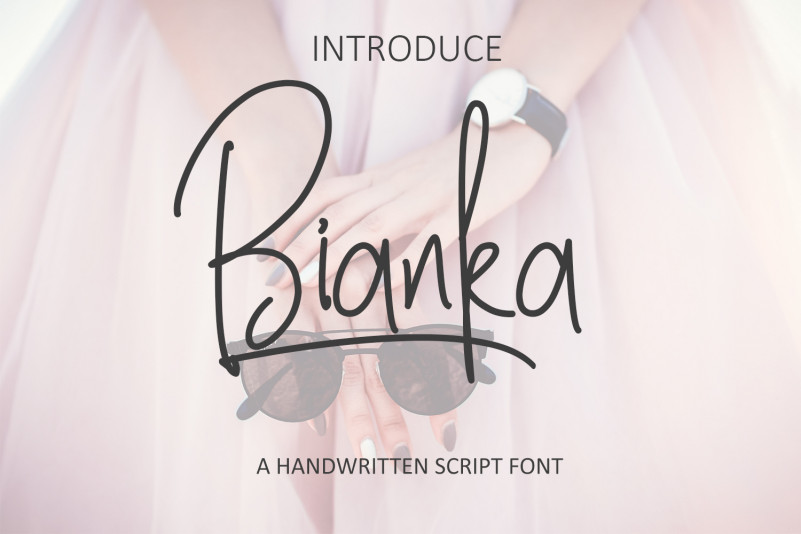 Bianka Handwritten Font