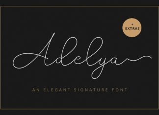 Adelya Script Font