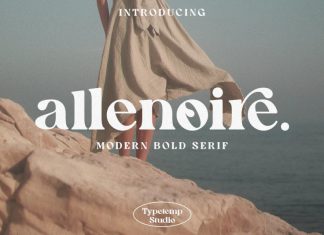 Allenoire Serif Font