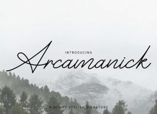 Arcamanick Handwritten Font
