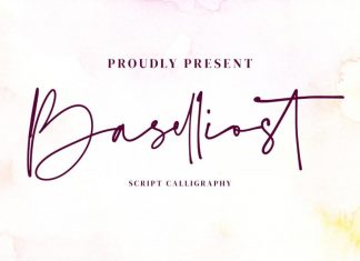 Baselliost Handwritten Font
