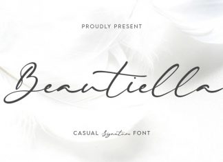 Beautiella Handwritten Font