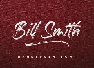 Bill Smith Brush Font
