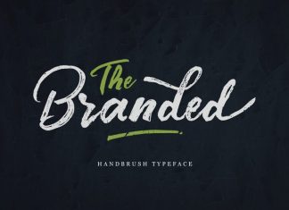 Branded Brush Font
